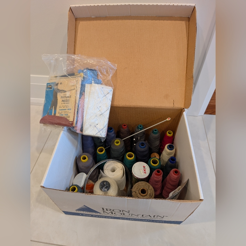 My Grandmother’s Collection of Vintage Sewing & Crafting Supplies